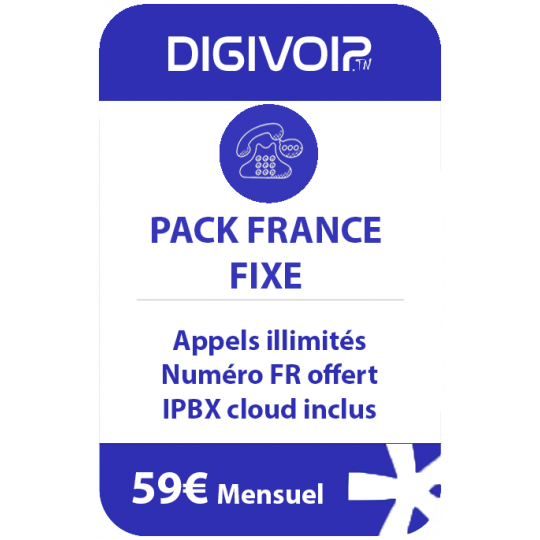 pack illimité fixe