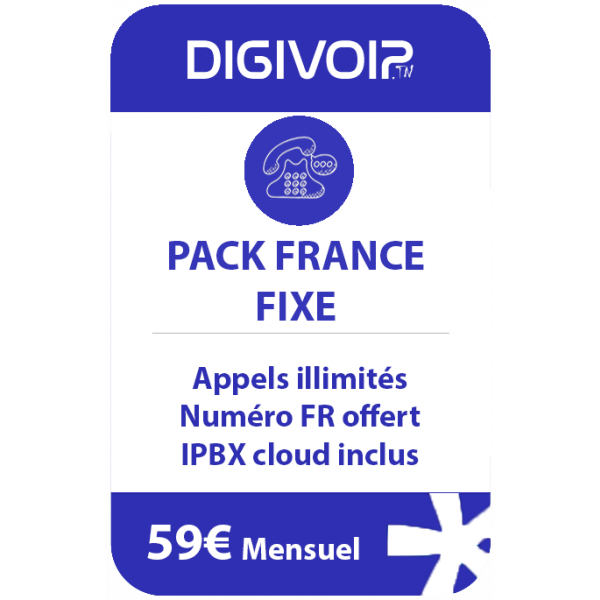 pack illimité fixe