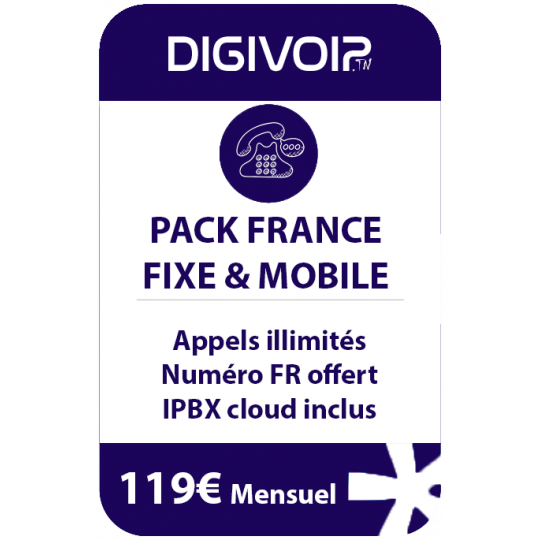 pack illimité fixe et mobile
